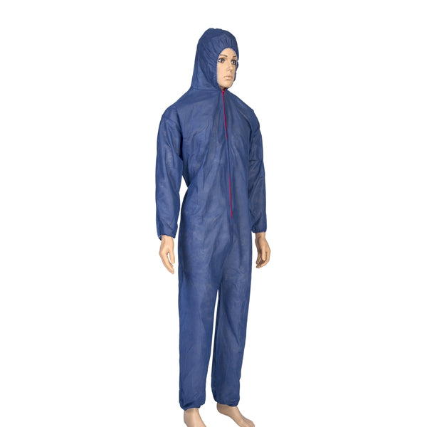 Full protective suit with hood - Disposable use