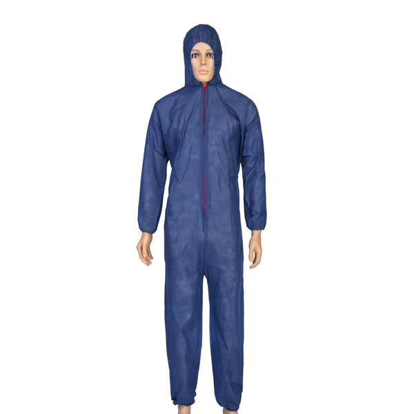 Full protective suit with hood - Disposable use