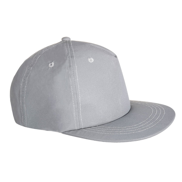 retro-reflective baseball style cap