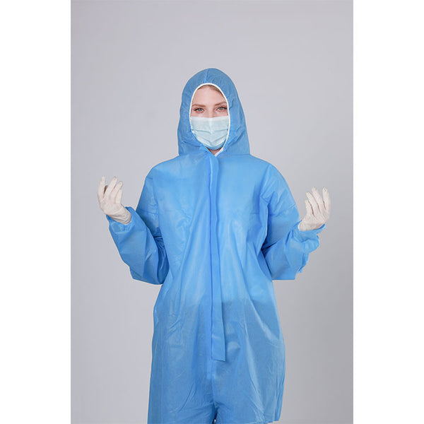 Single-use disposable full protective suit - Size L