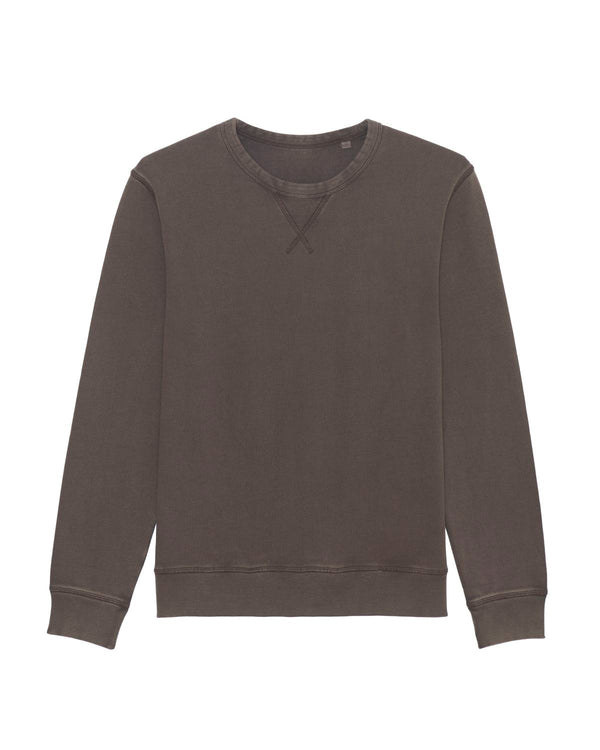 Le sweat-shirt col rond unisexe teinté pièce  - Joiner Vintage