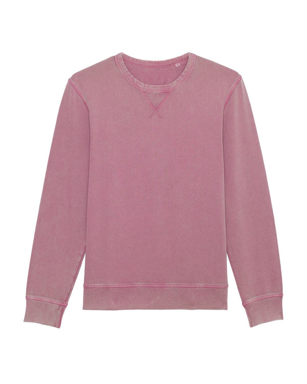 Le sweat-shirt col rond unisexe teinté pièce  - Joiner Vintage