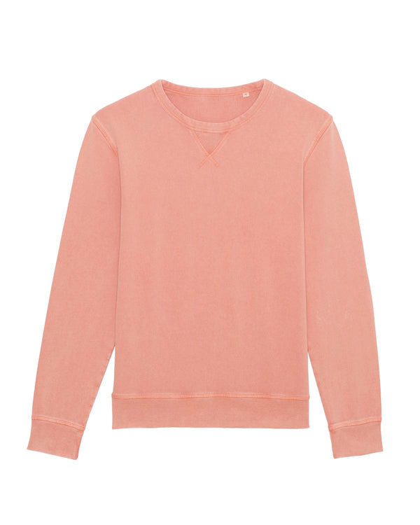 Le sweat-shirt col rond unisexe teinté pièce  - Joiner Vintage