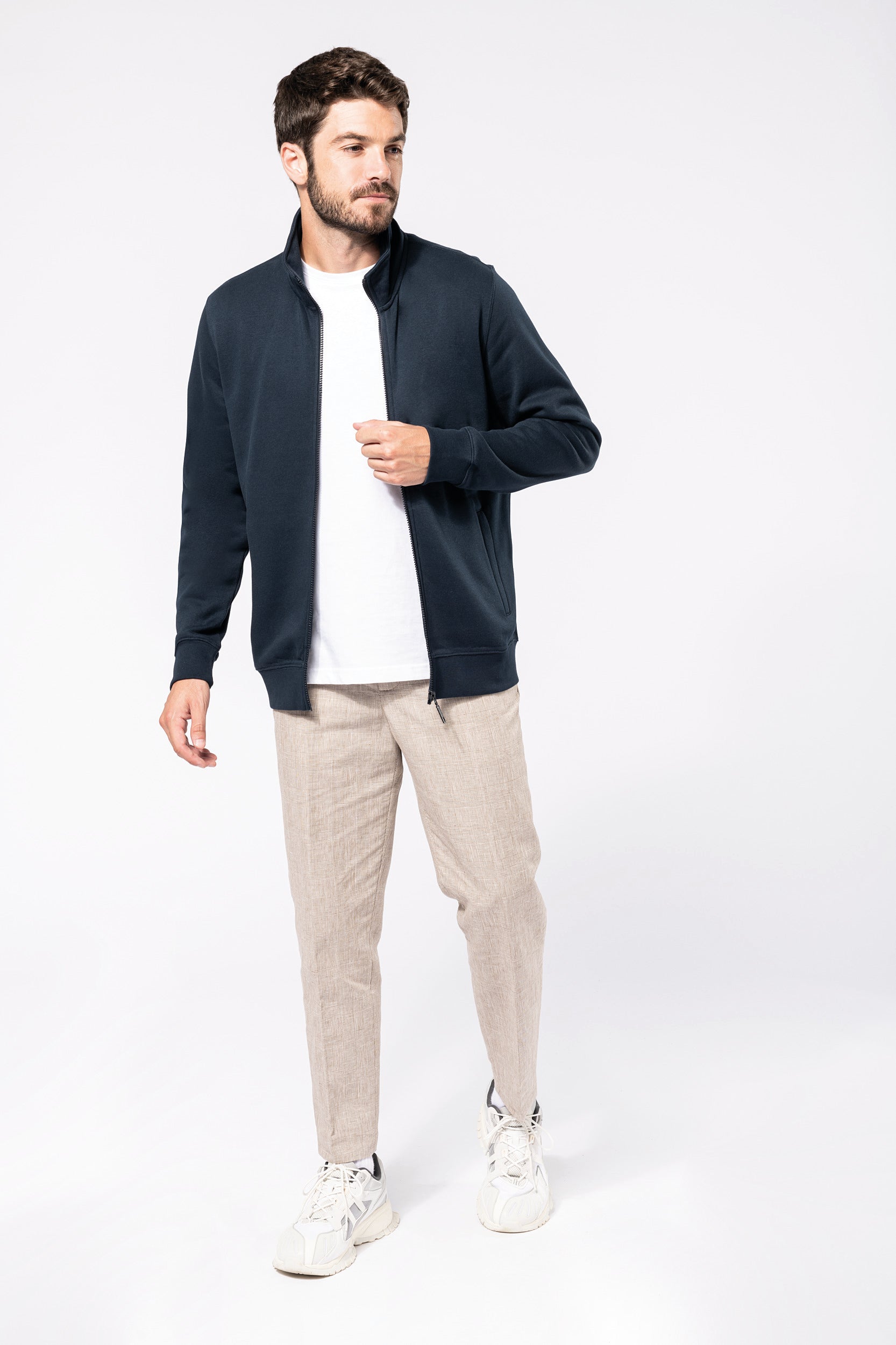 Veste molleton gratté homme
