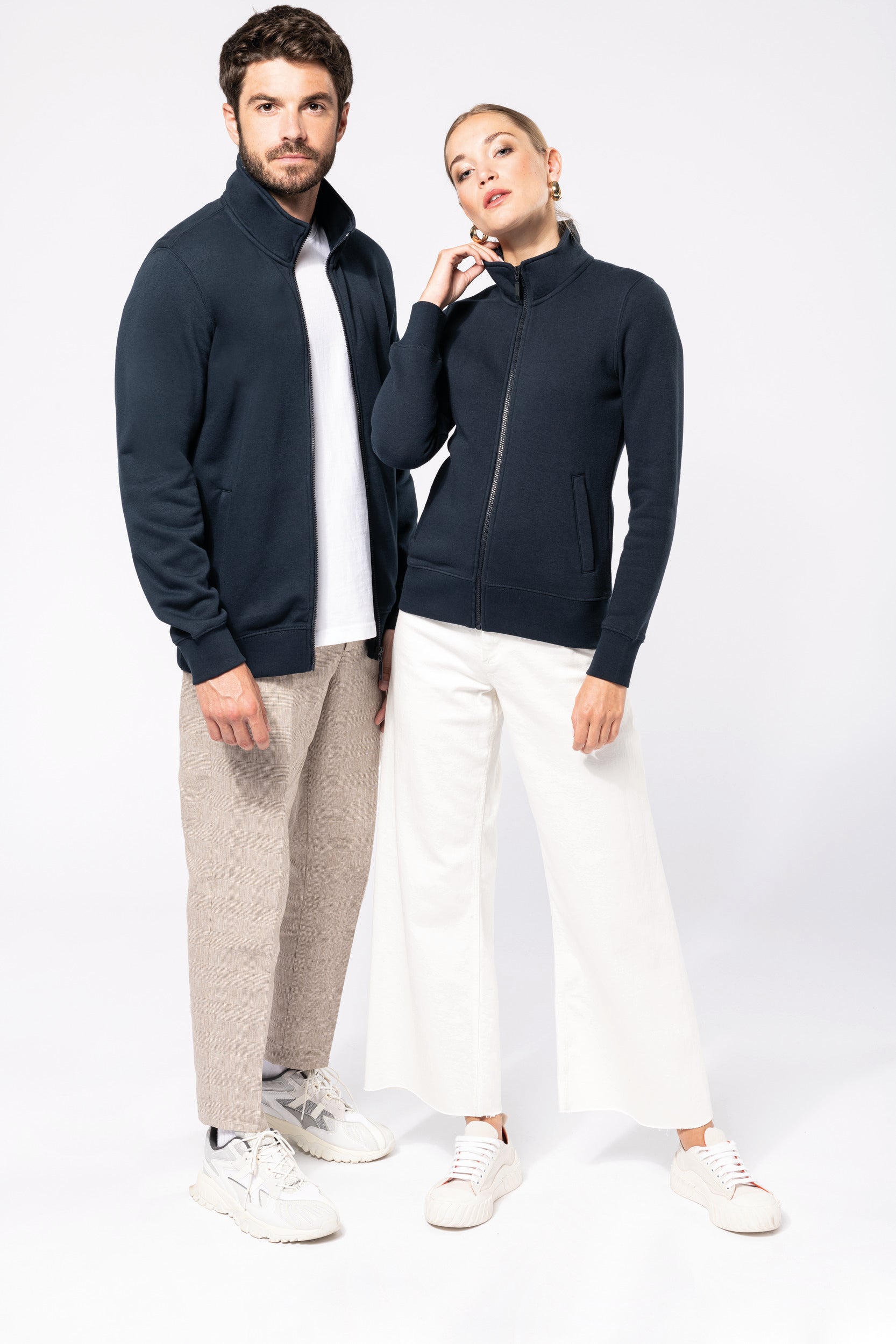 Veste molleton gratté homme