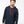 Uniseks sweatshirt met capuchon en contrasterend patroon