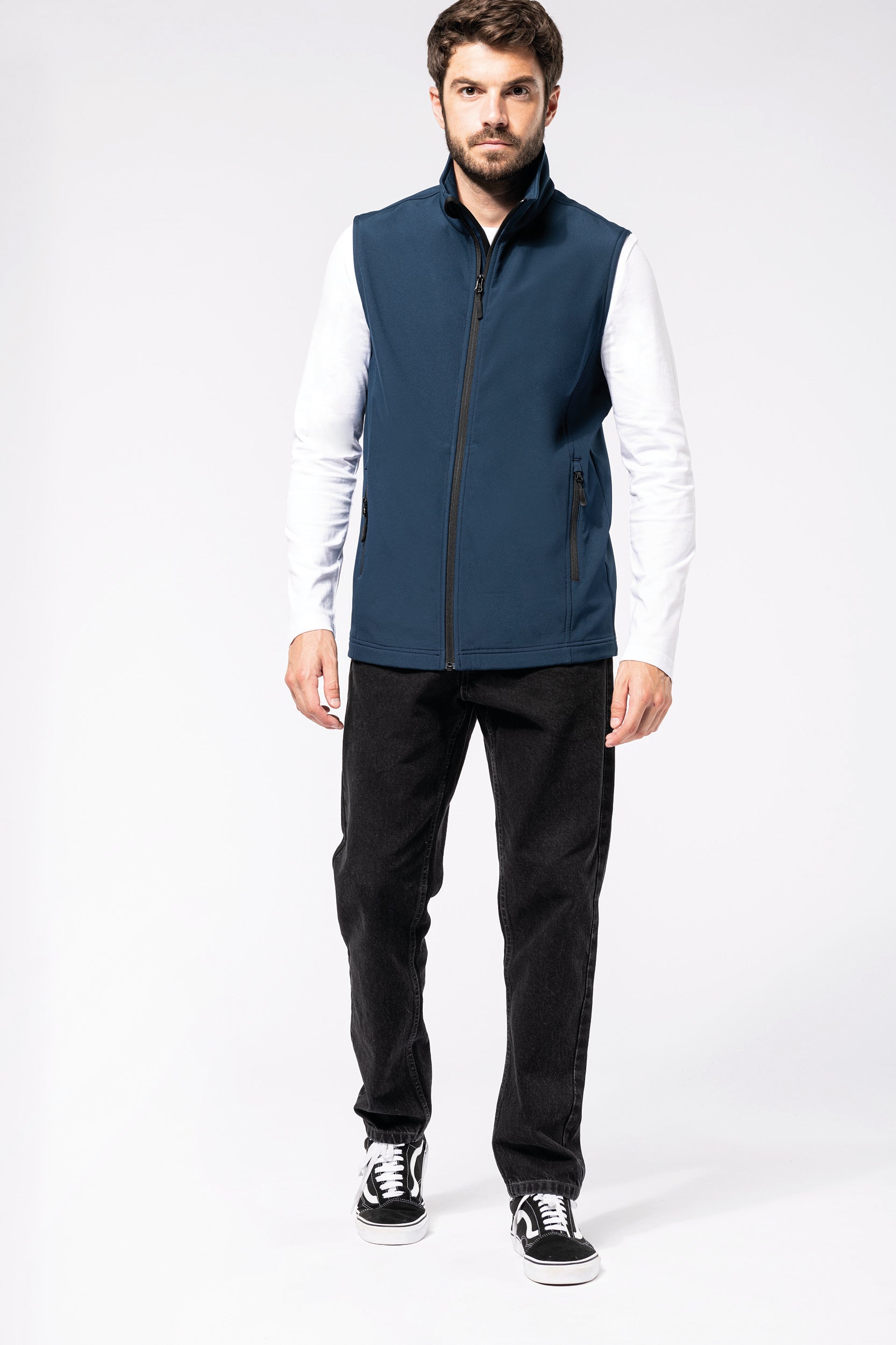 Bodywarmer softshell écoresponsable 2 couches unisexe