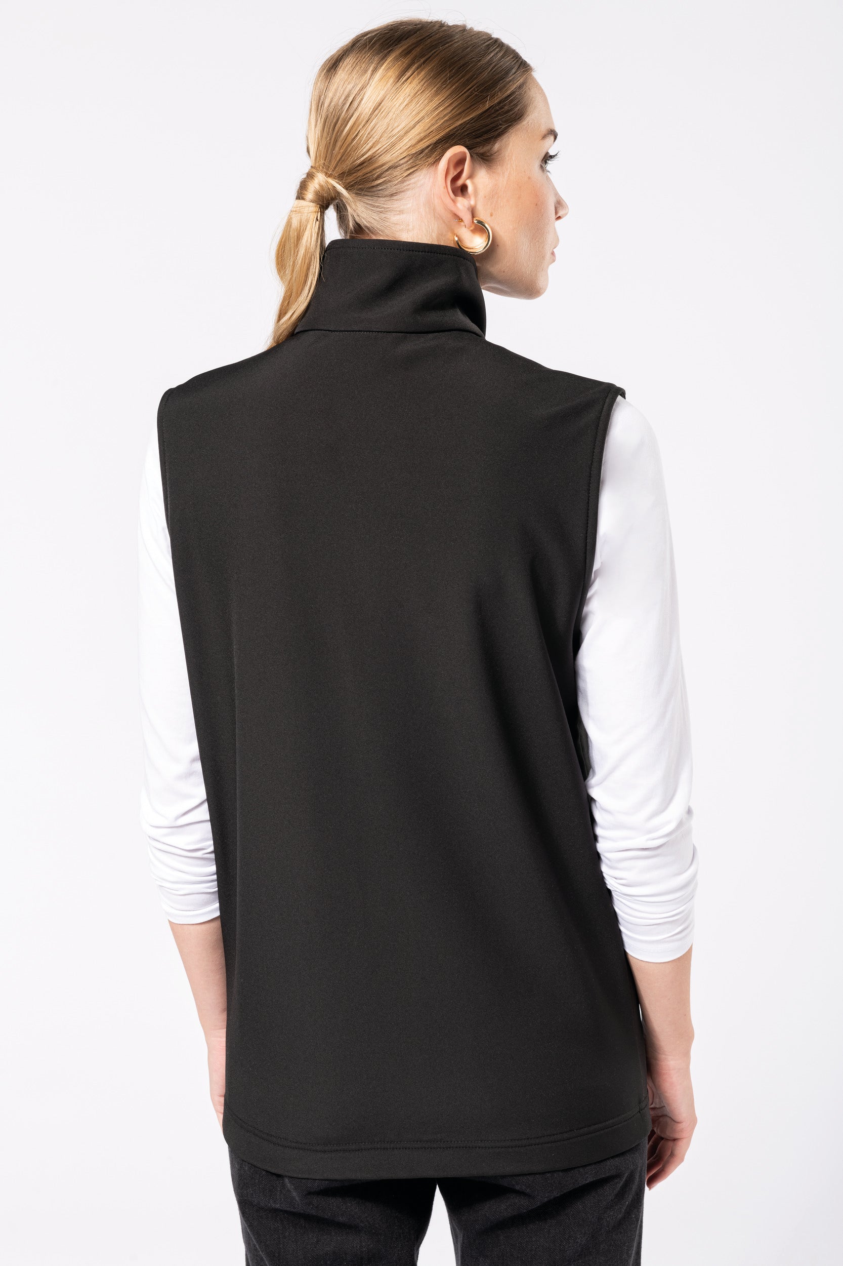 Bodywarmer softshell écoresponsable 2 couches unisexe