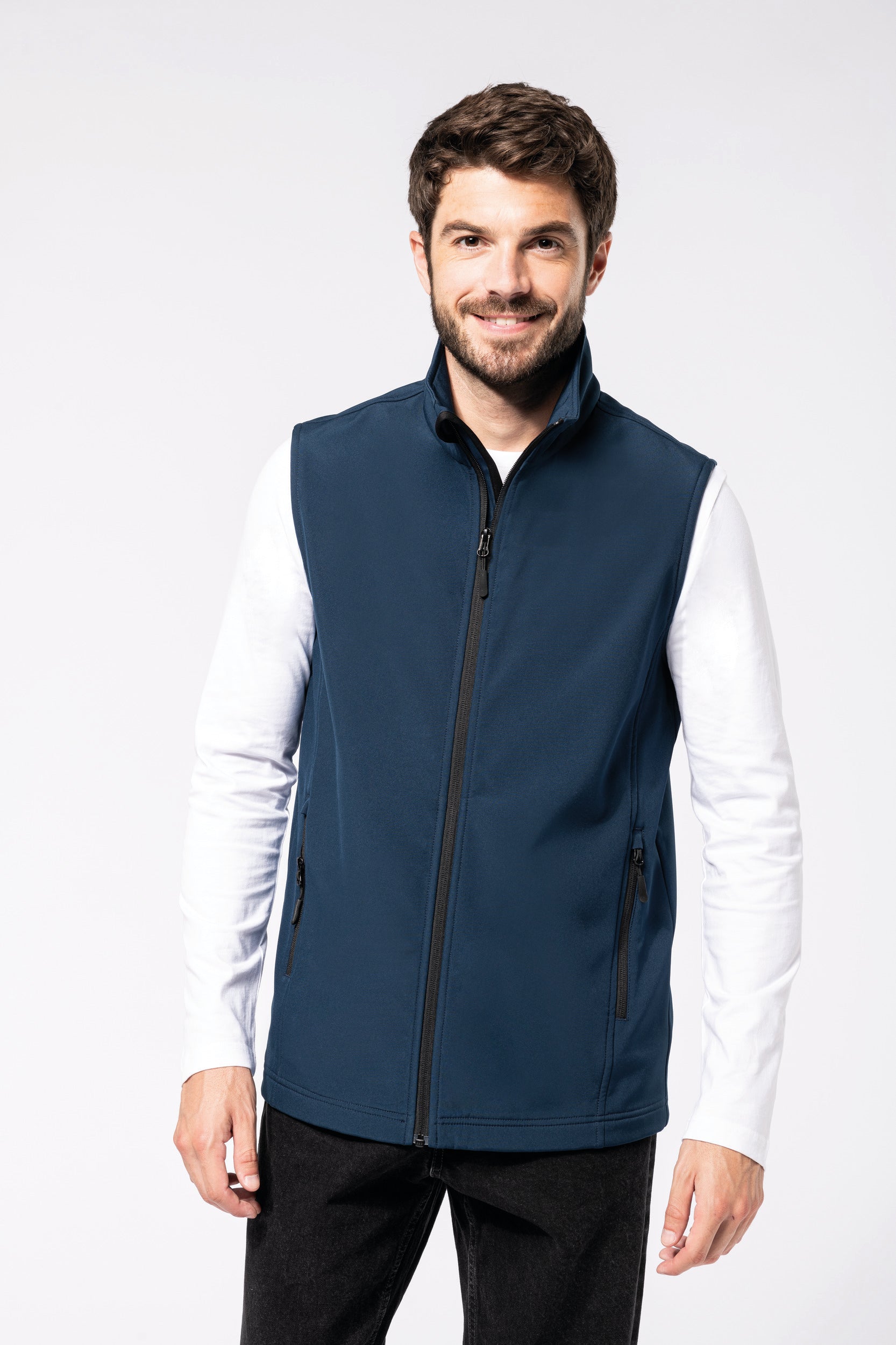 Bodywarmer softshell écoresponsable 2 couches unisexe