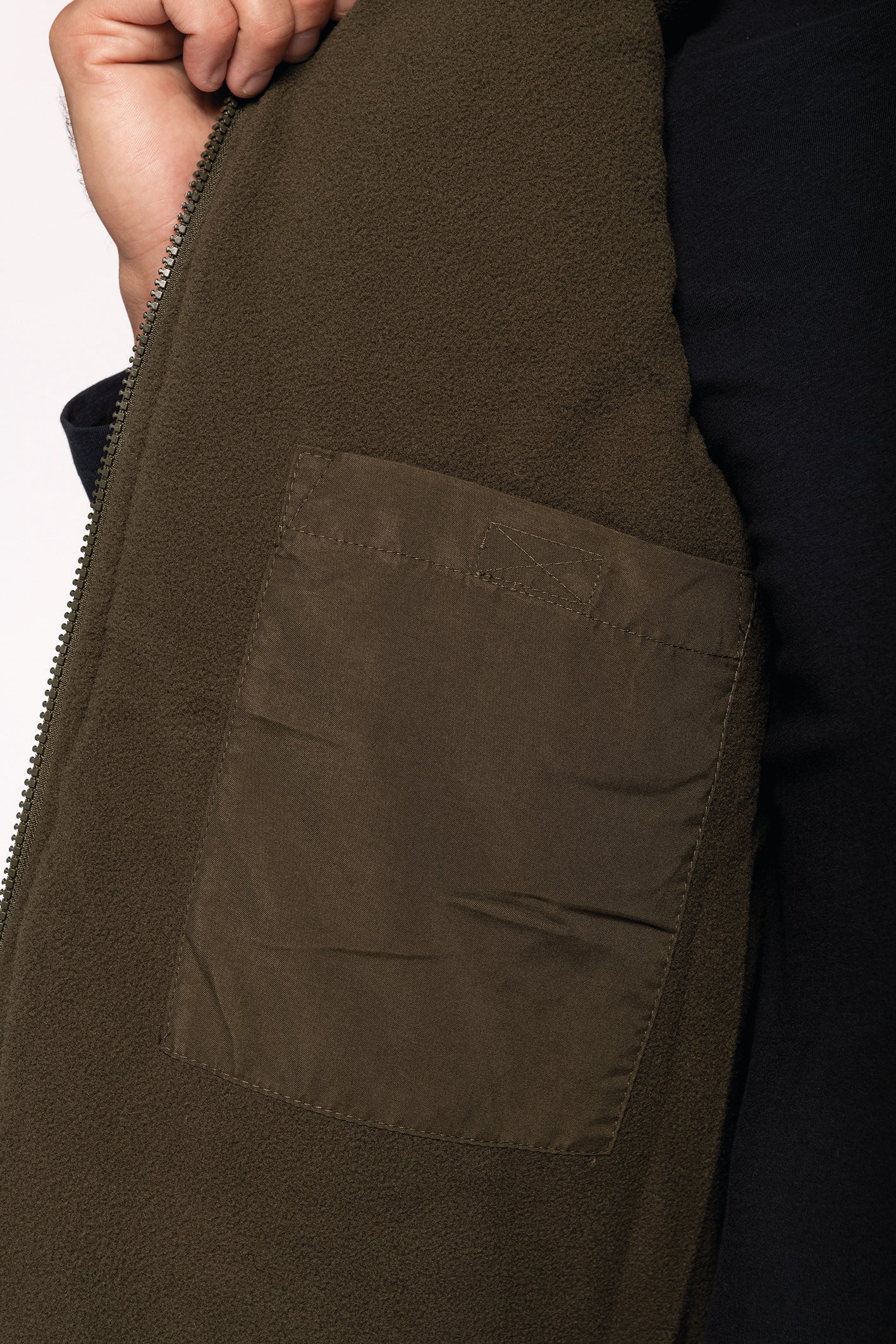 Bodywarmer doublé polaire unisexe