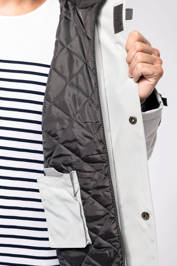 Quilted lined parka