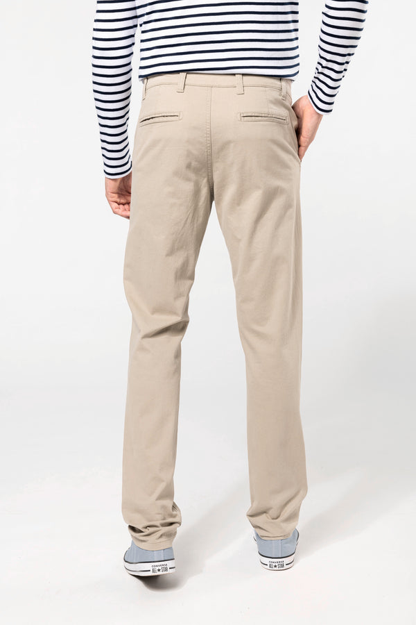 Pantalon chino homme Blanc