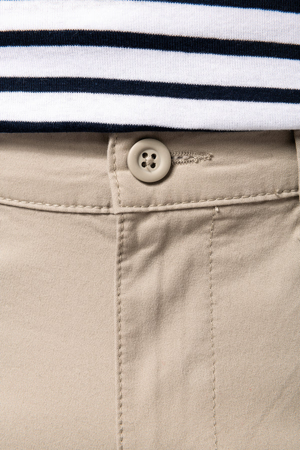 Pantalon chino homme Blanc