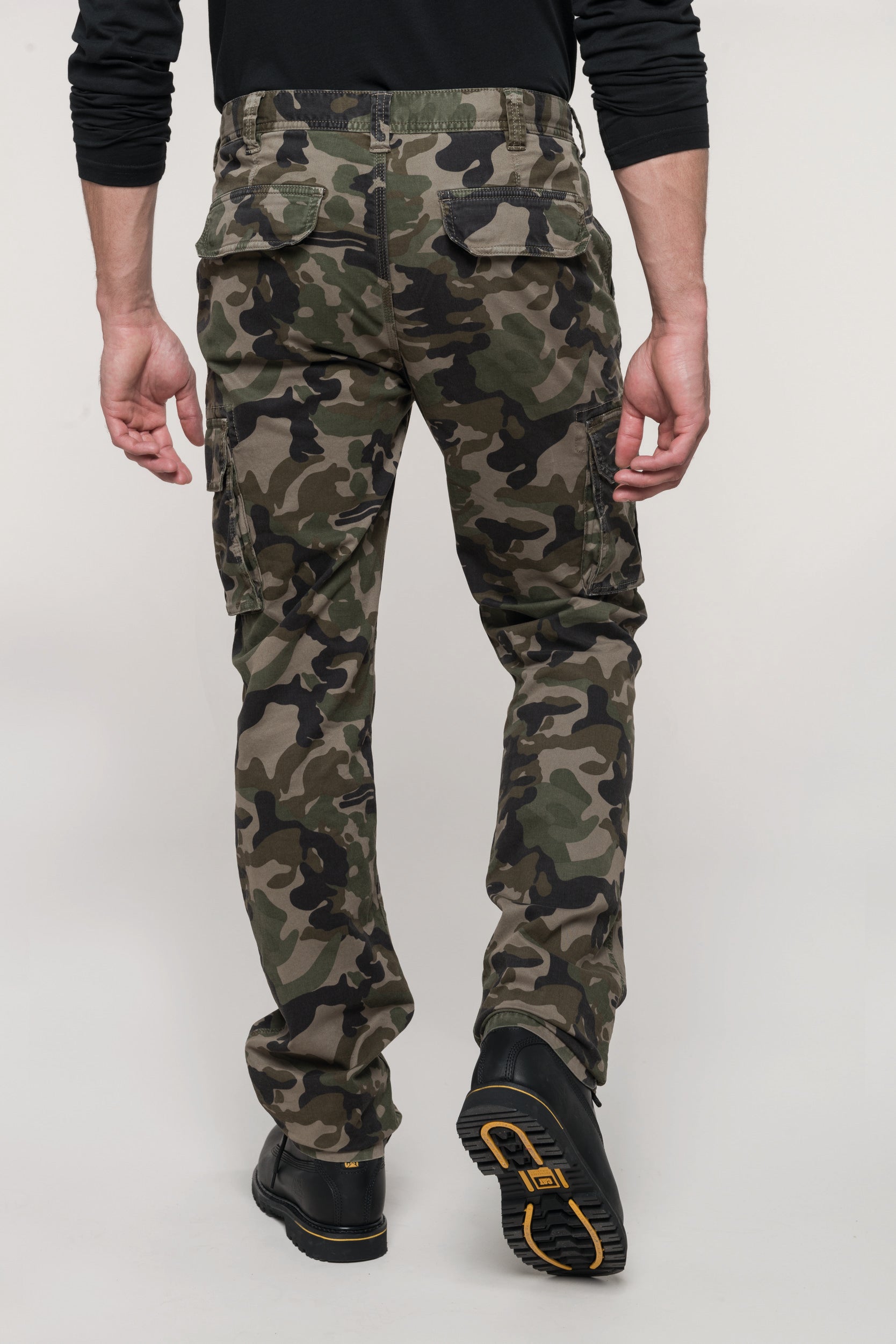 Pantalon multipoches homme