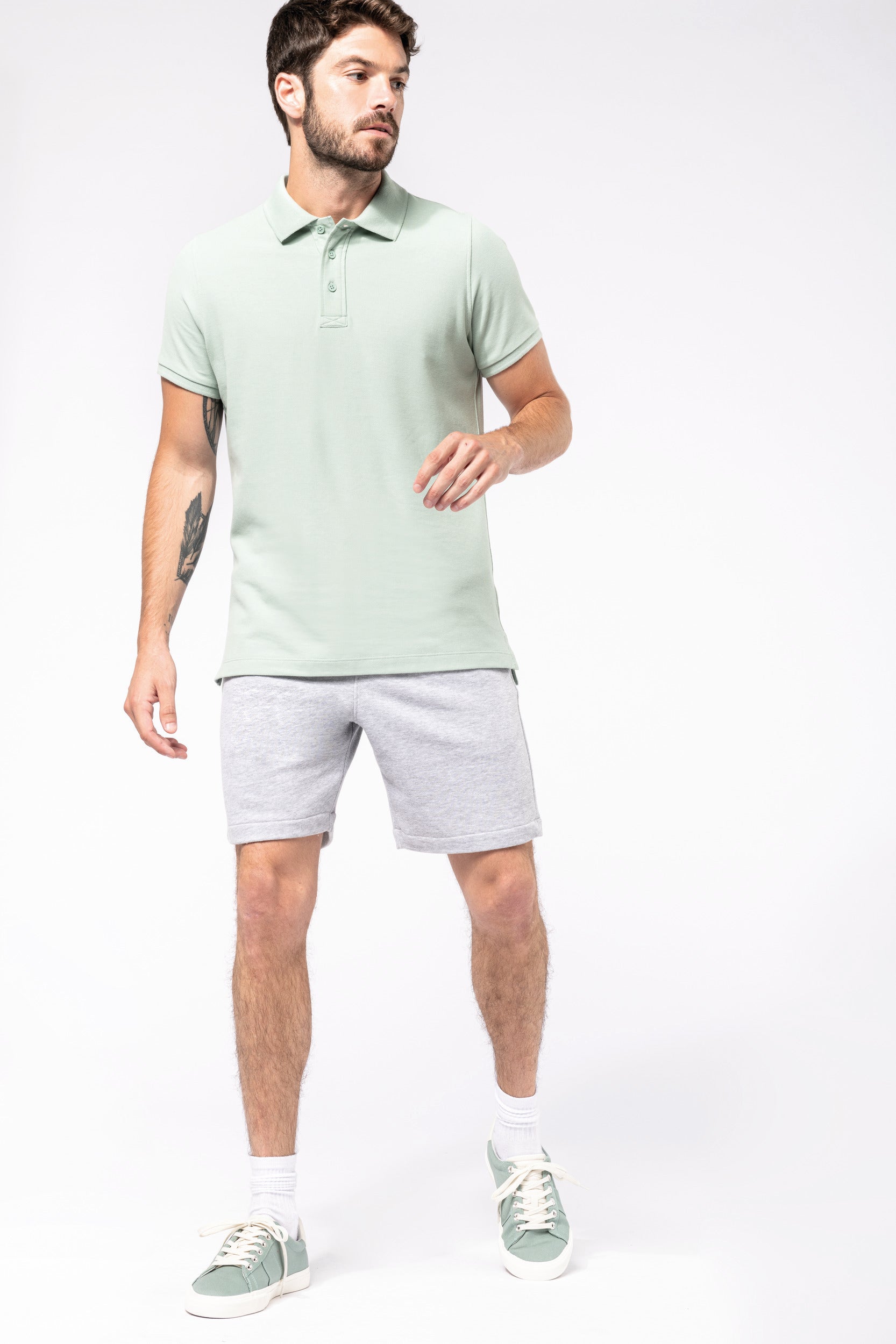 Bermuda molleton non gratté écoresponsable homme