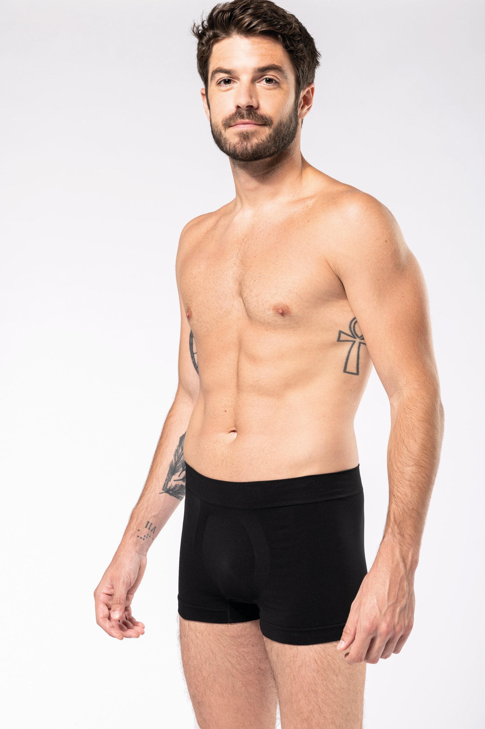 Eco-verantwoordelijke naadloze boxer voor heren