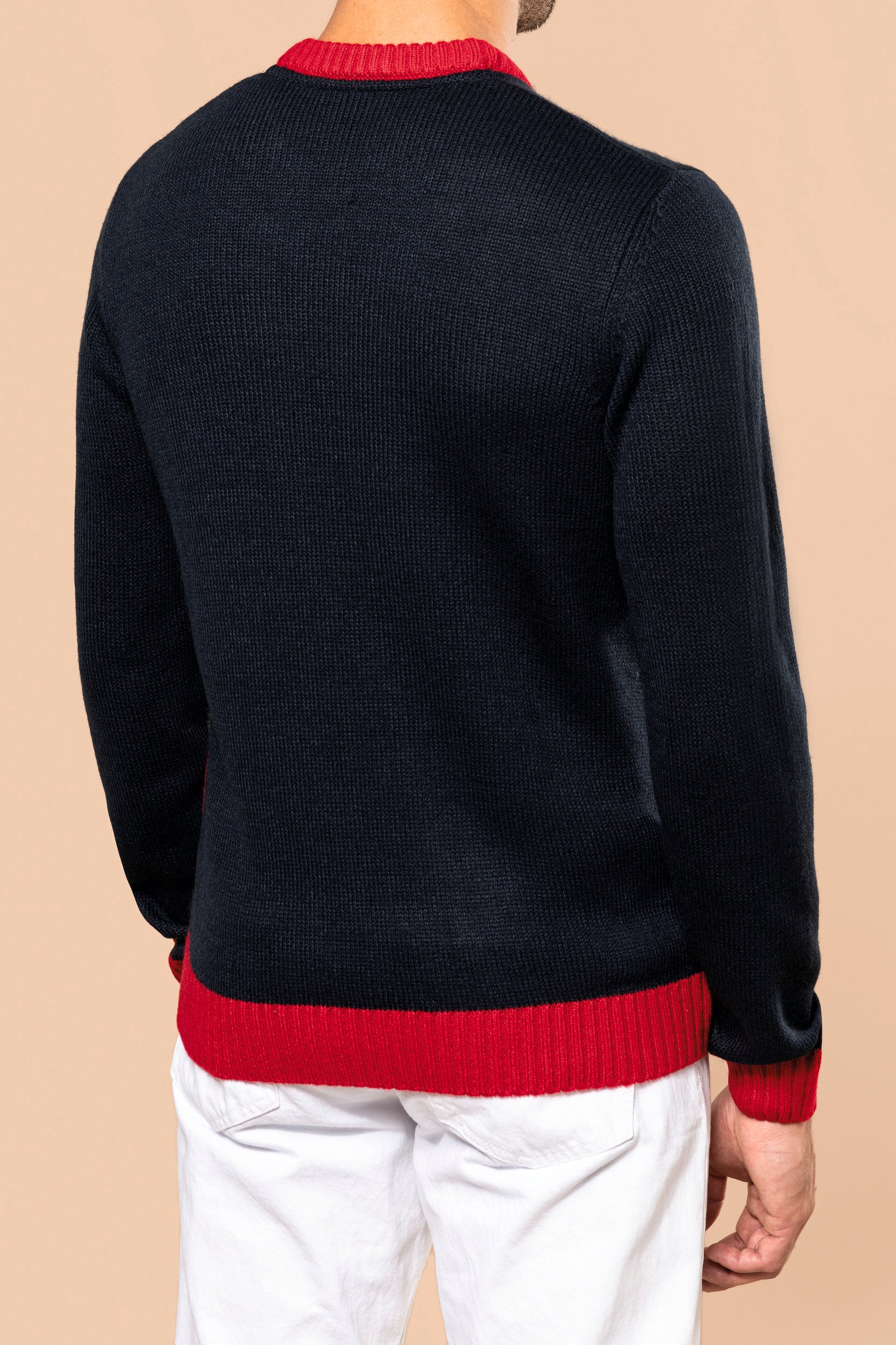 Pullover col rond de Noël unisexe