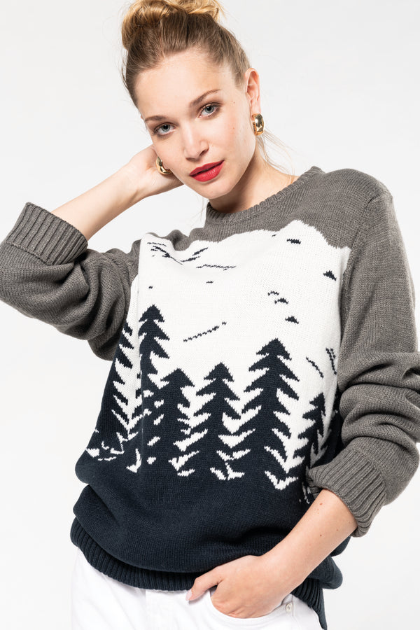 Christmas Tree Pattern Jumper