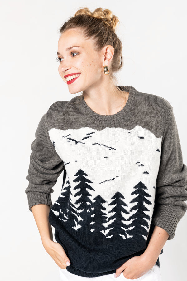 Christmas Tree Pattern Jumper