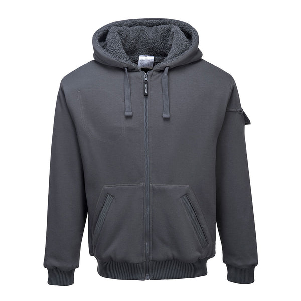 Pewter Hooded Jacket