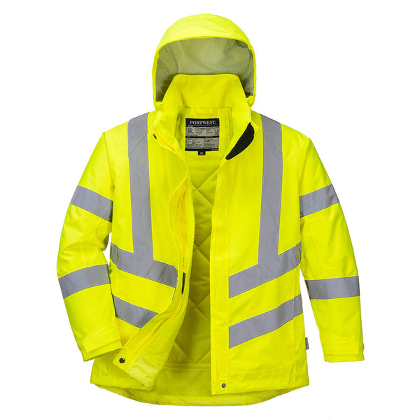 Hi-Vis winterparka voor dames