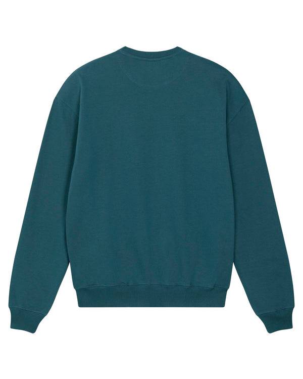 Unisex Crew Neck Boxy Dry To The Touch Sweatshirt - Ledger Dry