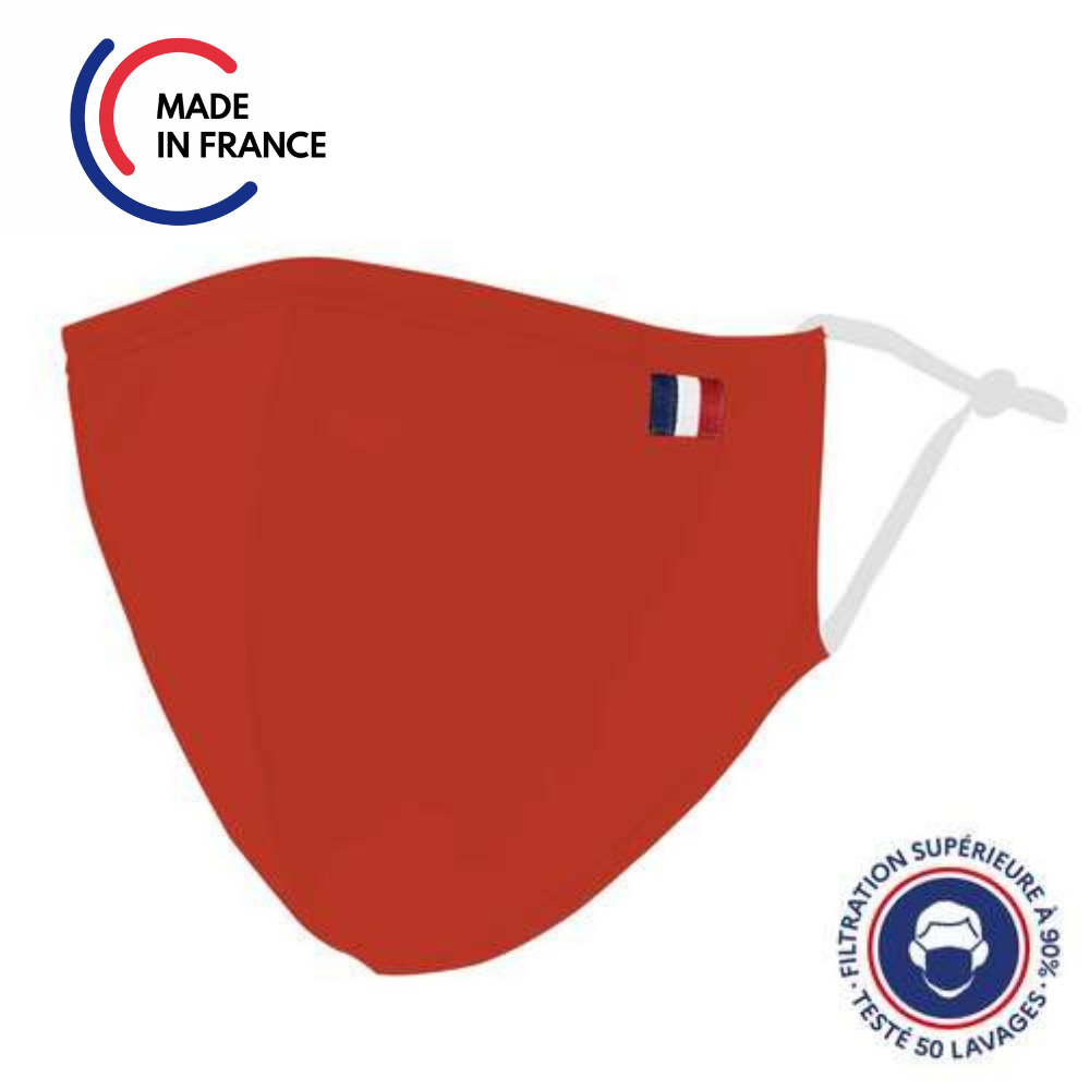 Uns1 Mask 50 Washes Ninja Shape - Poly + Cotton - Adult Size - General Public Mask With Filtration Guaranteed Over 99%