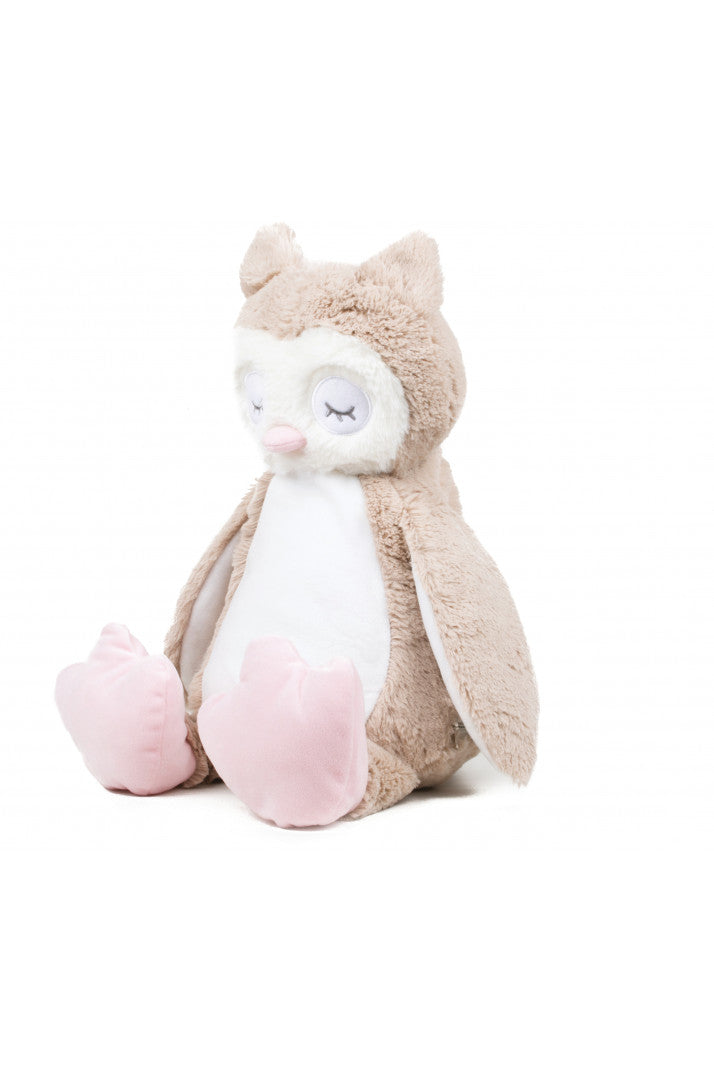 Peluche zippée Chouette