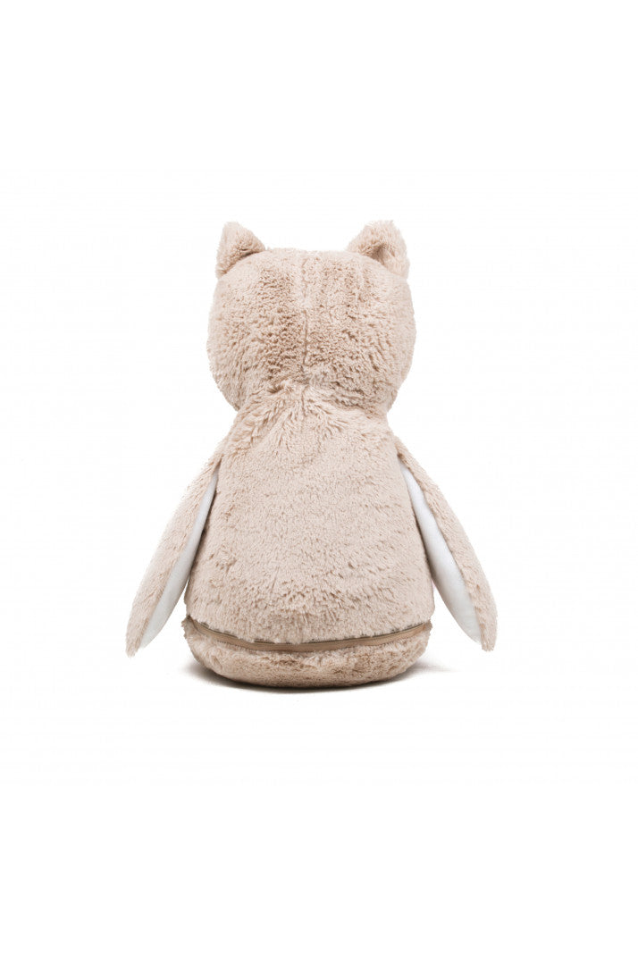 Peluche zippée Chouette