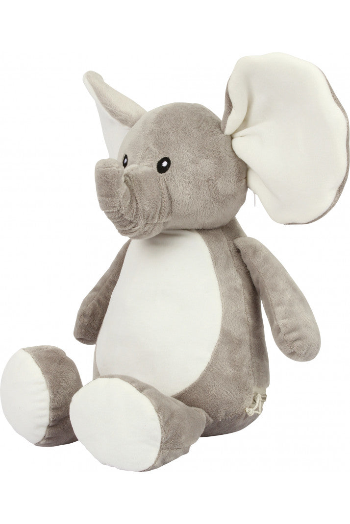 Peluche zippée Éléphant
