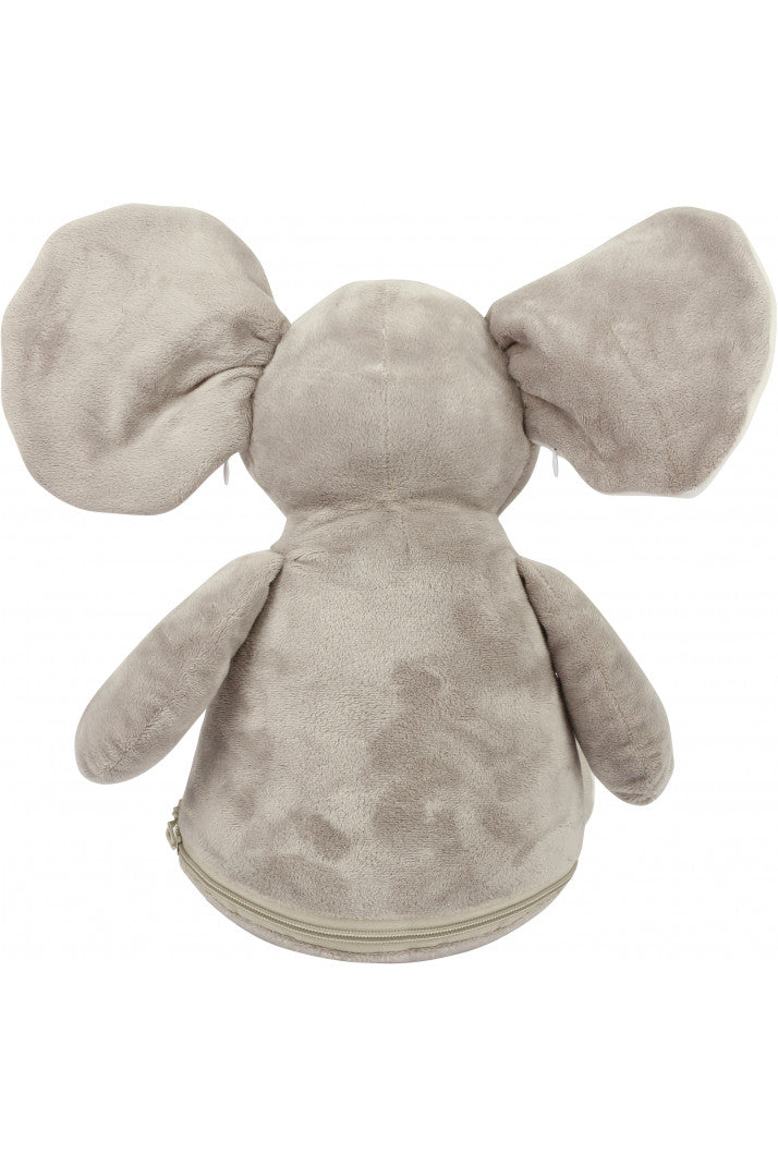 Peluche zippée Éléphant