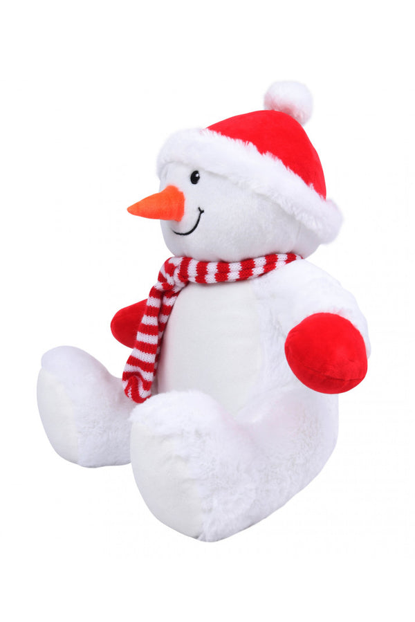 PELUCHE ZIPPÉE BONHOMME DE NEIGE