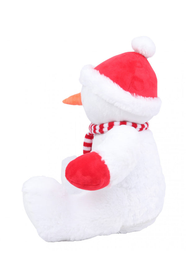 PELUCHE ZIPPÉE BONHOMME DE NEIGE