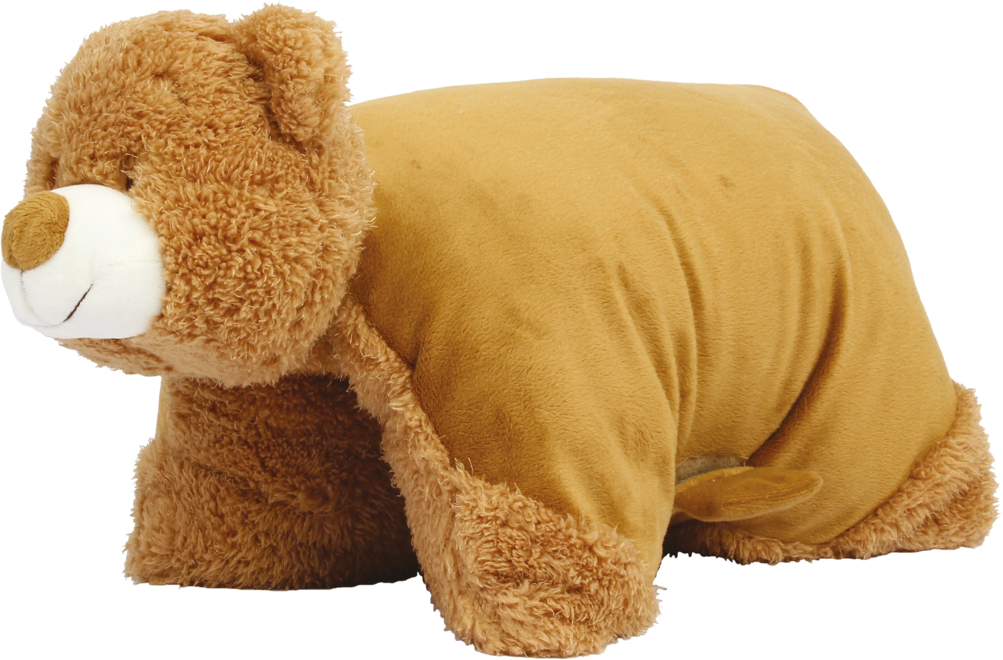 Coussin-peluche zippé Ours