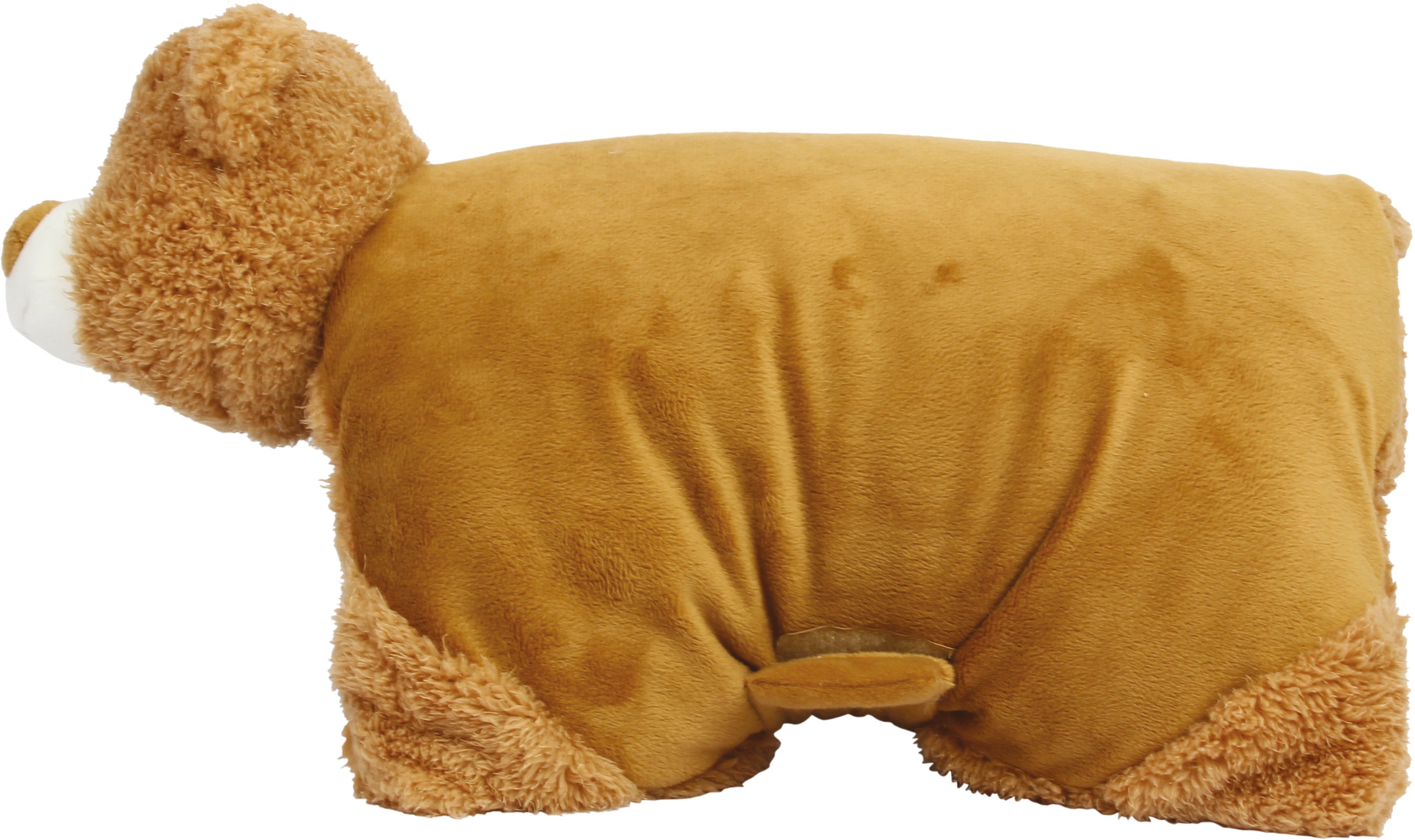 Coussin-peluche zippé Ours