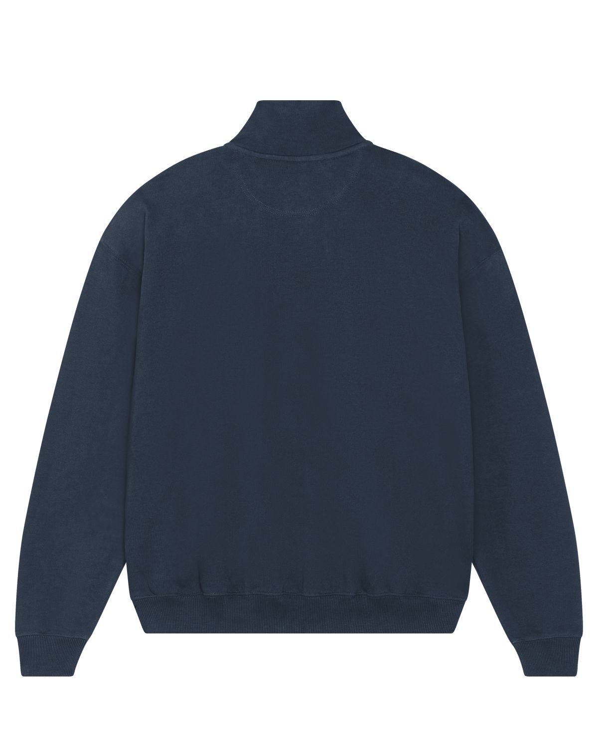 Unisex sweatshirt met kwartrits, boxy fit en droog aanvoelend - Miller Dry