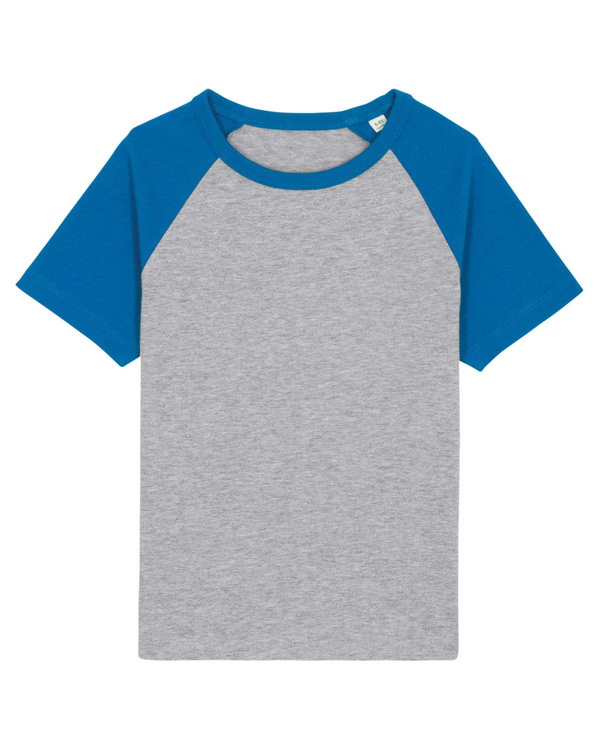 Kinder T-shirt met contrasterende mouwen - Mini Catcher Short Sleeve