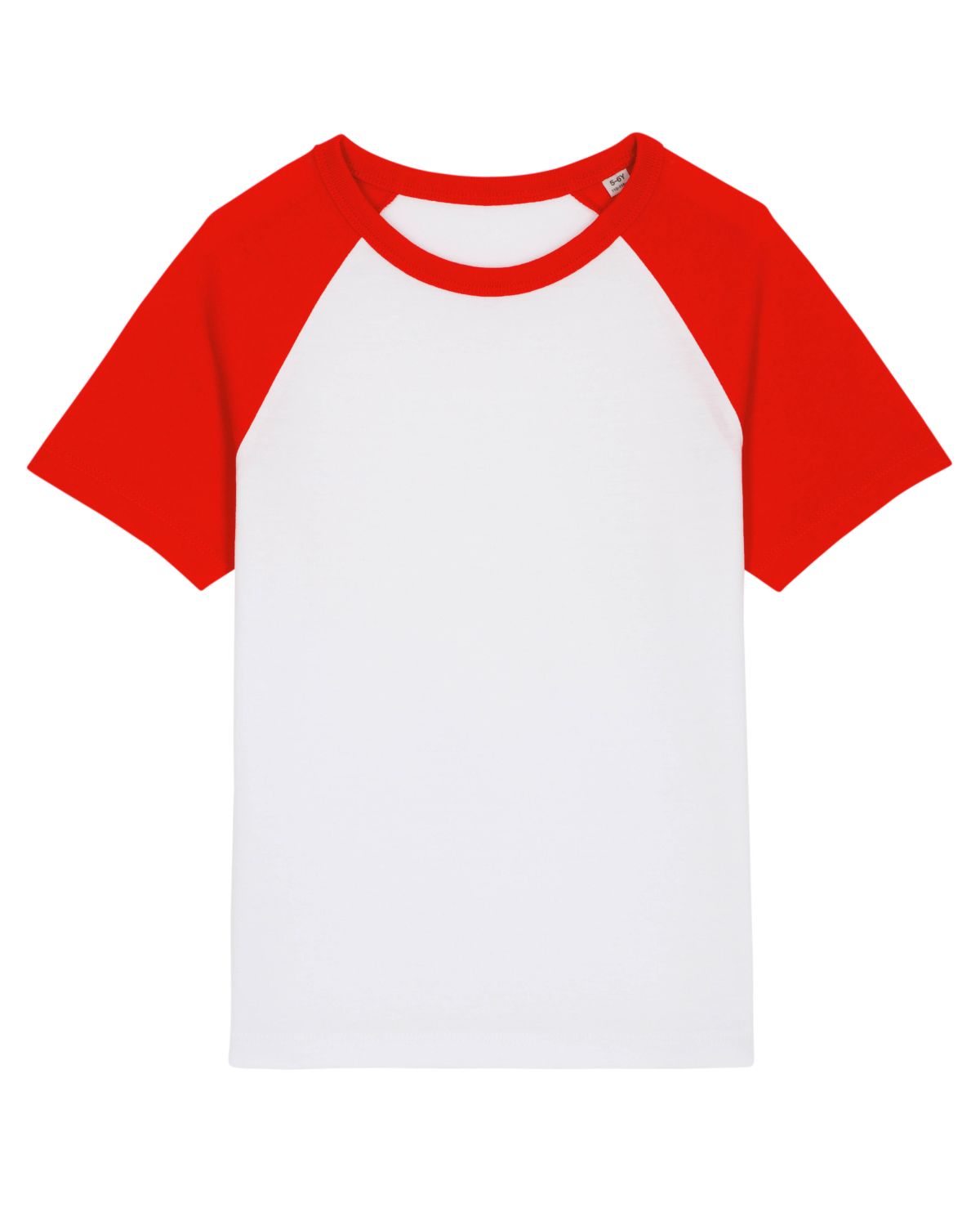 Kinder T-shirt met contrasterende mouwen - Mini Catcher Short Sleeve