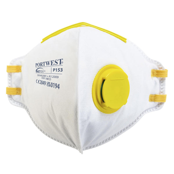 FFP1 folding mask with valve Dolomite