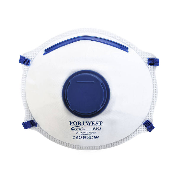 FFP2 mask with valve - Dolomite