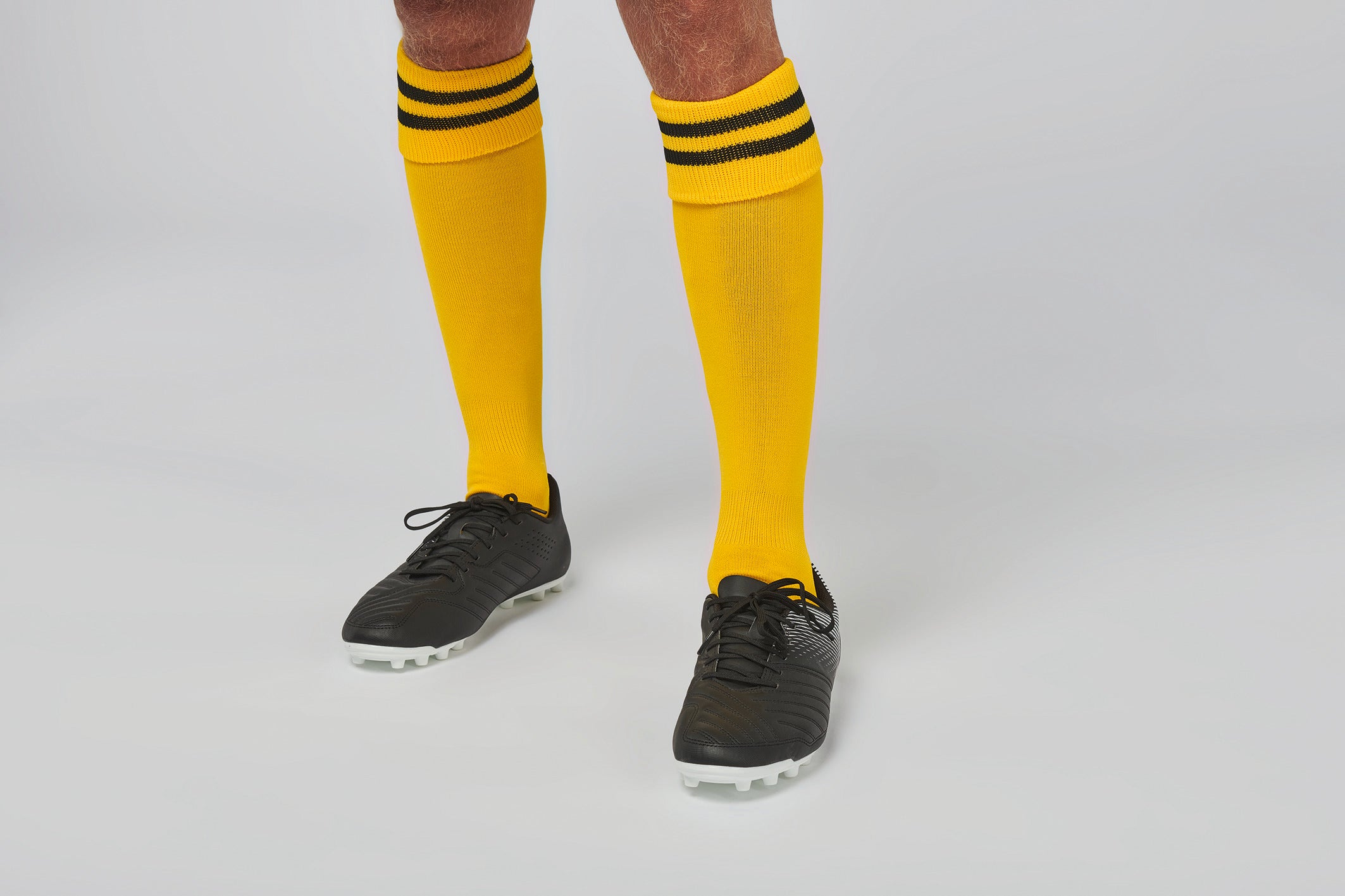 Chaussettes de sport rayées unisexe