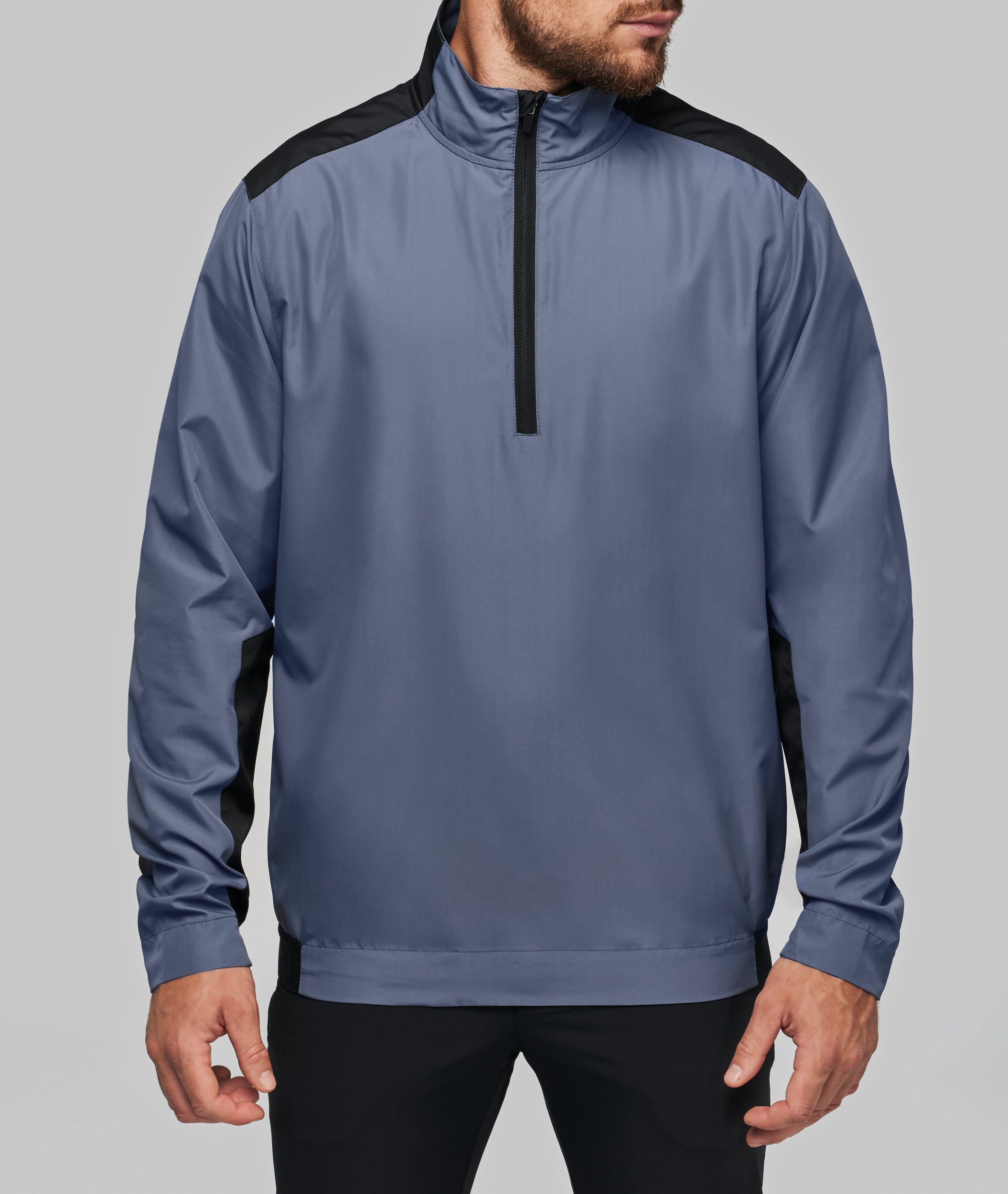 Unisex 1/4 zip windbreaker