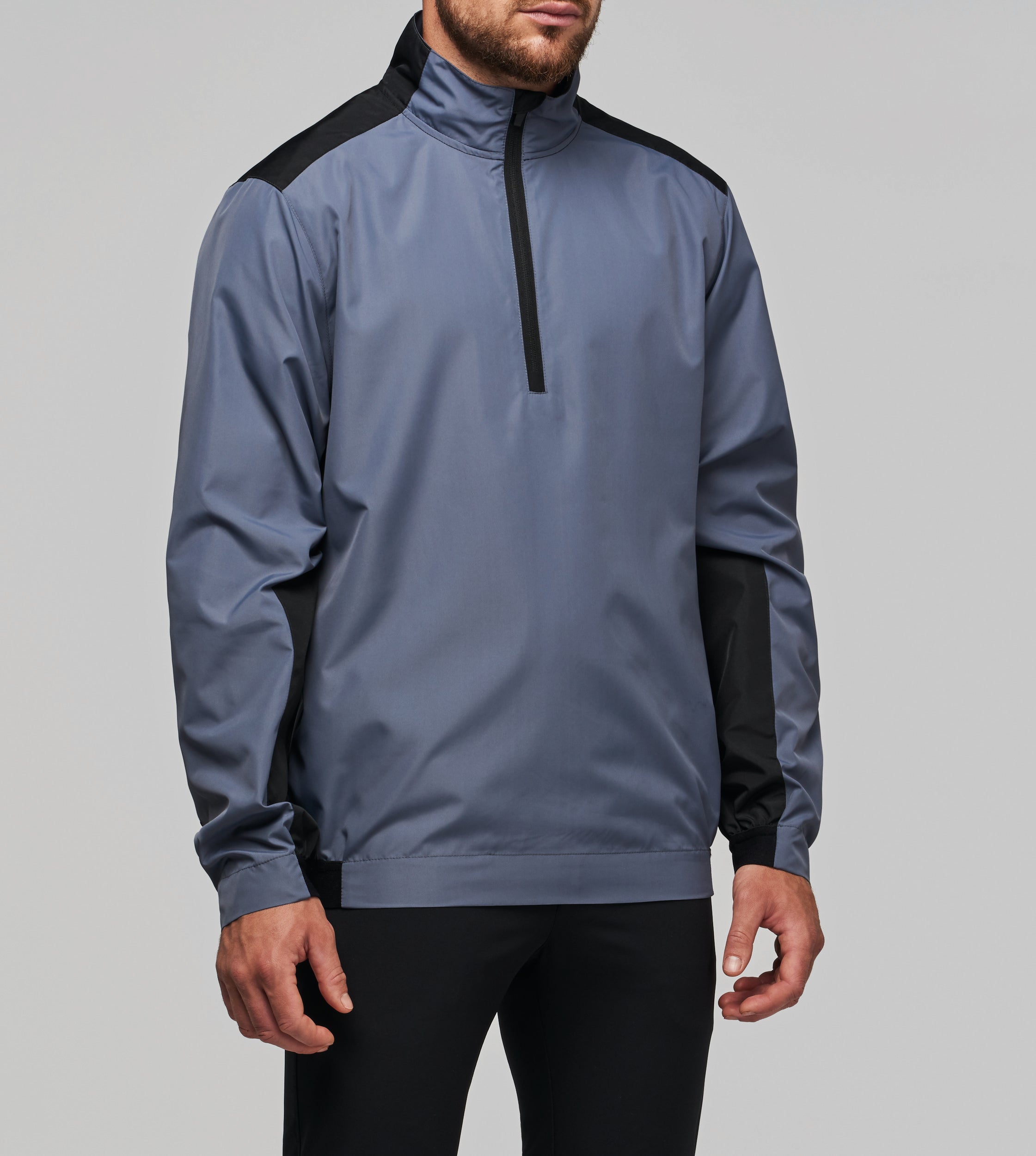 Unisex 1/4 zip windbreaker
