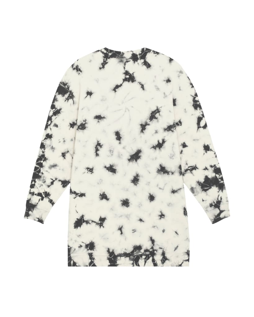 Oversized tie-dye round-neck dress for women - Stella Kicker Tie and Dye