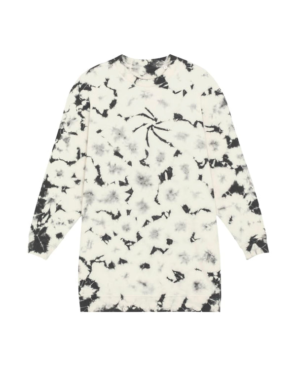 Oversized tie-dye jurk met ronde hals voor dames - Stella Kicker Tie and Dye