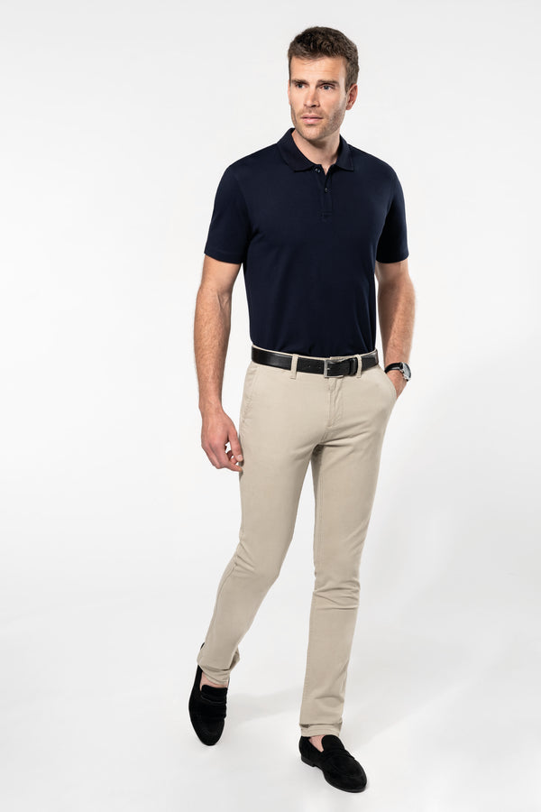 Polo Supima® manches courtes homme