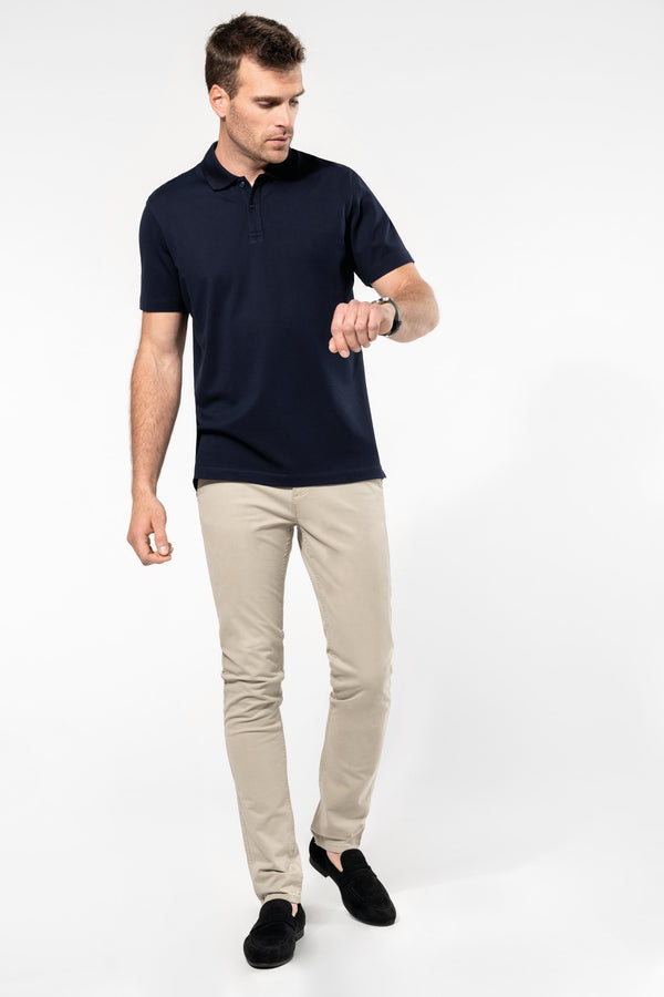 Polo Supima® manches courtes homme