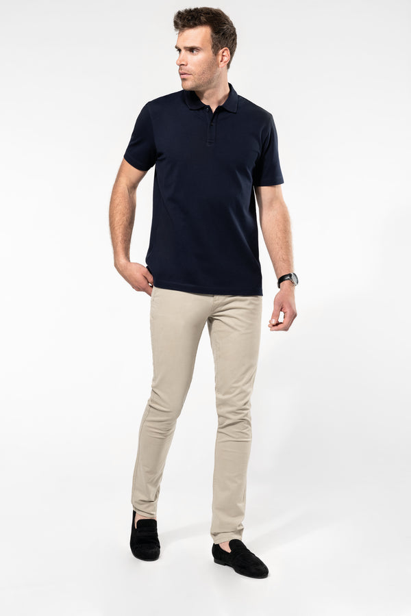 Polo Supima® manches courtes homme