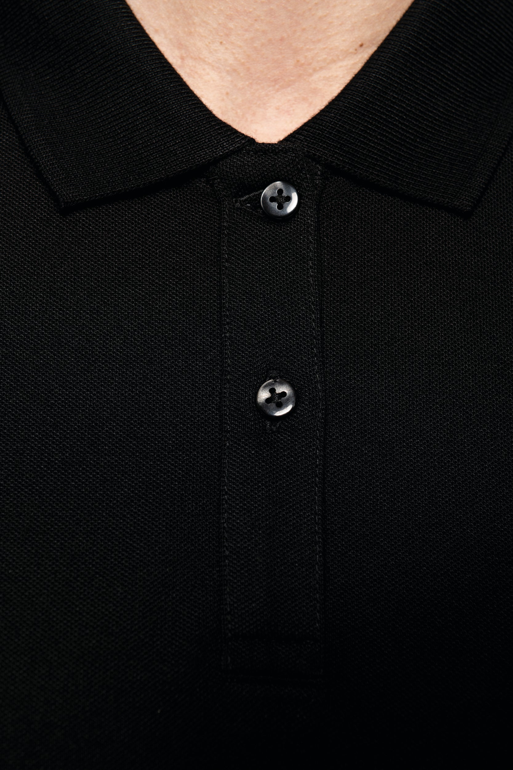 Polo Supima® manches courtes femme