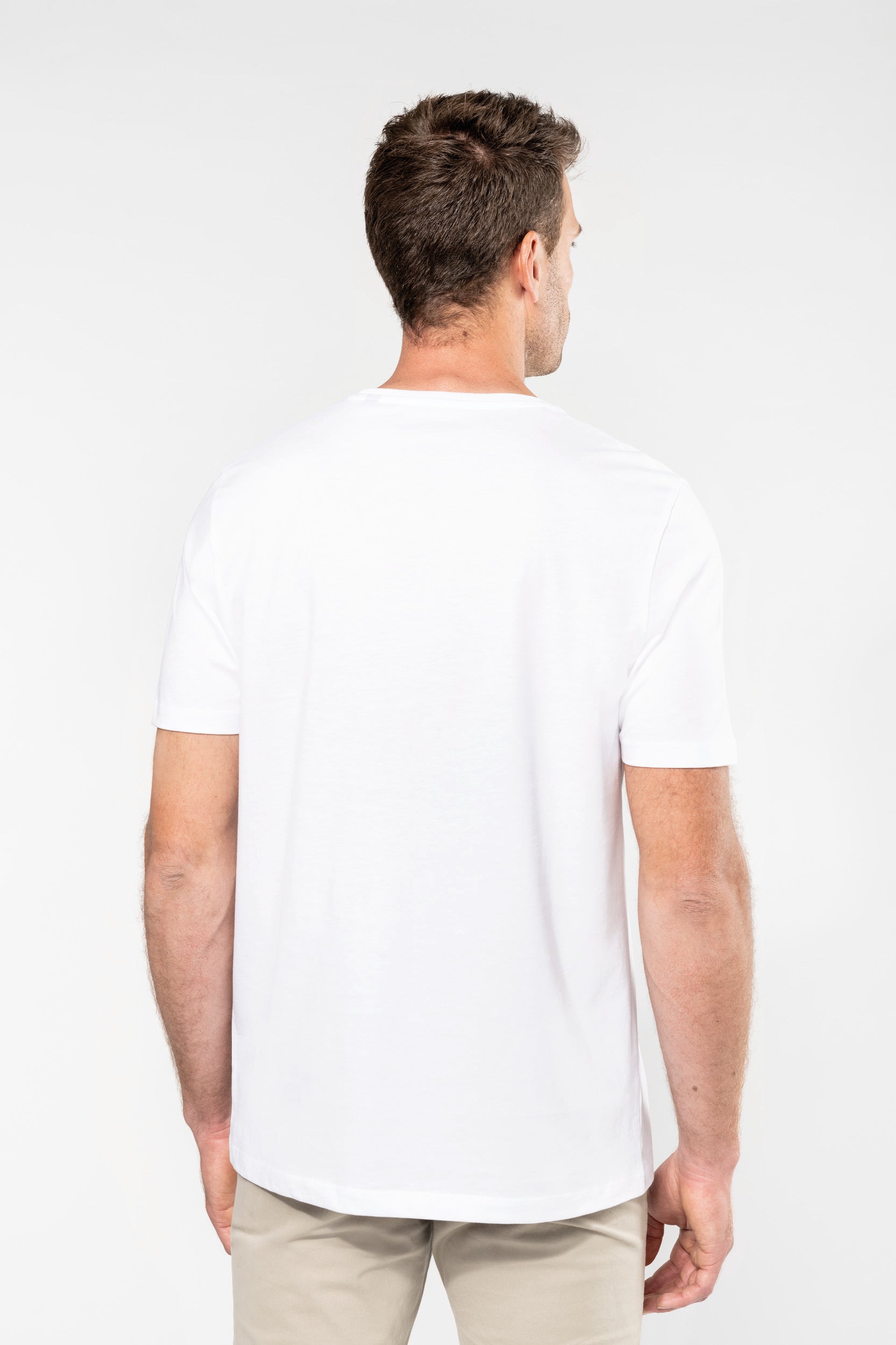 T-shirt Supima® col rond manches courtes homme
